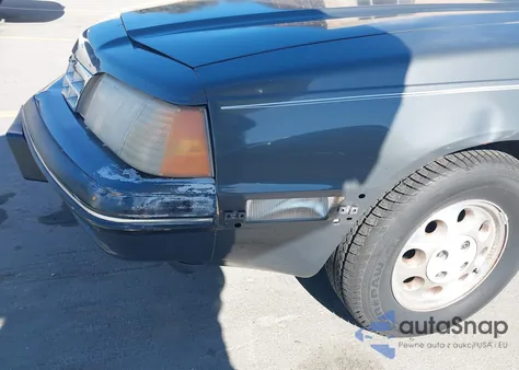 1988 Ford Thunderbird Lx из США, поврежденный, VIN 1FABP62F9JH105055